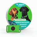 Pfotenglück™ Zeckenschutz-Anhänger für Hunde – Natürlicher Schutz bis zu 12 Monate
